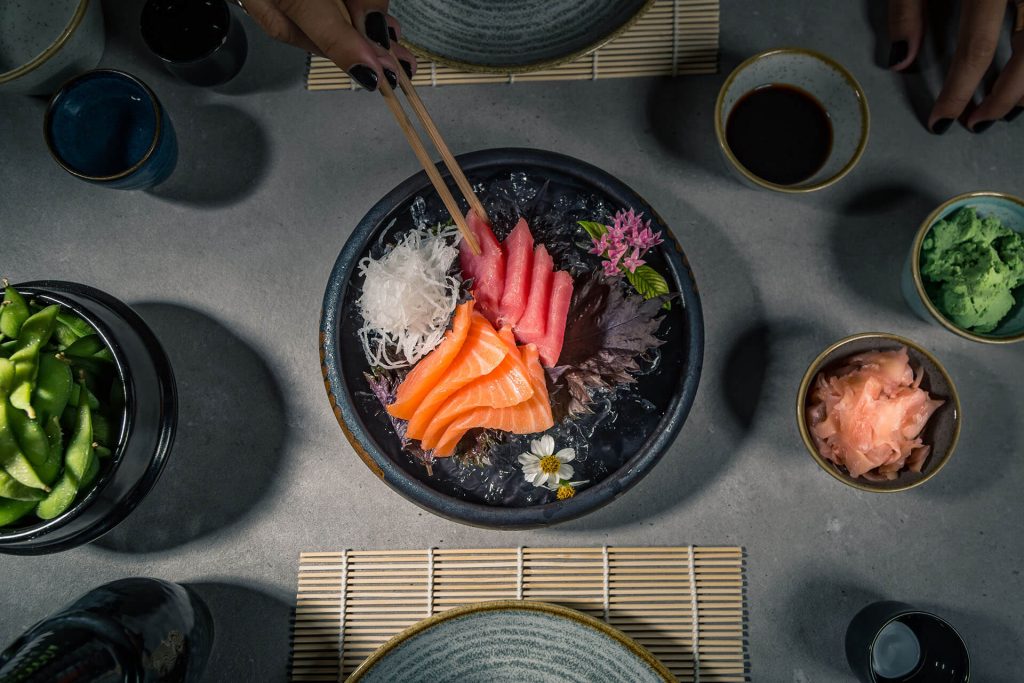 Beatiful Plated dished at Akakiko